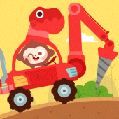 Dinosaur Car Games：DuDu Games Apk