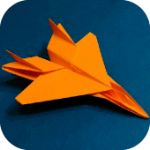 Flying Paper Airplane Origami Apk