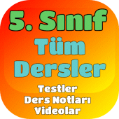 5. Sınıf Tüm Dersler Test Çöz Apk