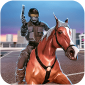 Police Horse Chase: Free Shooting Game Apk