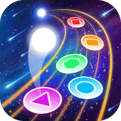 EXO : Neon Kpop Tiles Hop ball Apk