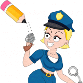 Draw Police - Tricky Puzzles Apk