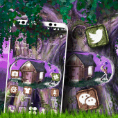 Fantsay Tree House  Theme Apk