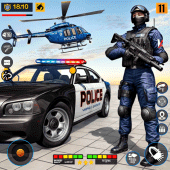 US Police Shooting Crime City Apk