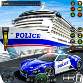 Police Muscle Car Cargo Plane Apk