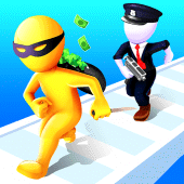 Thief Run Race 3D: Fun Race Apk