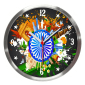 Republic Day Clock Live Wallpaper Apk