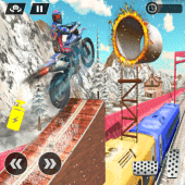 Tricky Bike Stunt Racing Game Apk