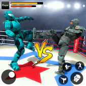 Robot Ring Fighting Real Robot VS Superhero Robot Apk