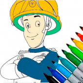 Firefighter Coloring Book Apk