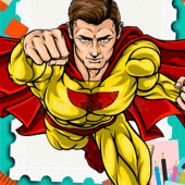 Superhero Coloring Pages Apk