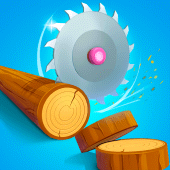 Idle Cutter: Wood Slice Apk