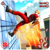 Flying Ninja Super Hero - Rescue Survival Game 3D Apk