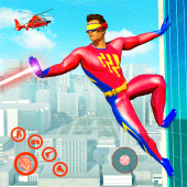 Flying Superhero Rescue Missio Apk