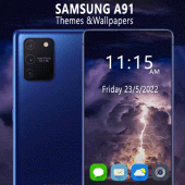 Theme for Samsung A91 Apk