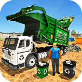 Trash Dump Truck Driver Game Apk