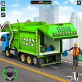 Trash Truck Games Simulator 3D Apk