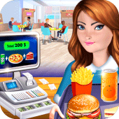 High School Cafe Cashier Games Apk