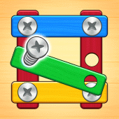 Screw And Wood Nuts & Bolts Apk