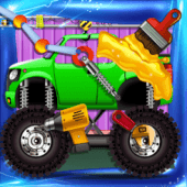 Monster Truck Builder & Maker Apk