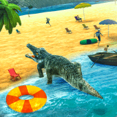 Hungry Crocodile Attack Simulator Apk