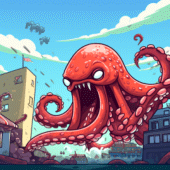 Monster Invasion: Octopus Fury Apk