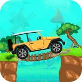 2D Jeep Racing Adventure Apk