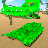 US Army Helicopter Transport: Tank Simulator Apk