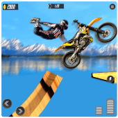 Stuntman Tricky Bike Water Stunts Apk