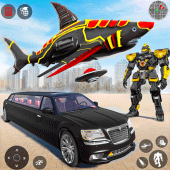 Shark Game Robot Car Transform Apk