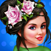 Flower Girl : DressUp & Makeup Apk