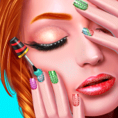 Christmas Nail Salon Makeover Apk