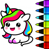 Unicorn Coloring Book for Kids Apk