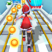 Subway Santa Princess Runner Apk