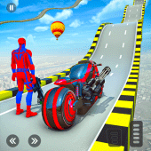 Superhero Bike Racing Games Apk