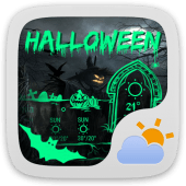 Halloween Theme GO Weather EX Apk