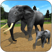 Wild Elephant Family Simulator Apk