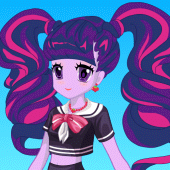 Pony College Girls Dress Up Apk