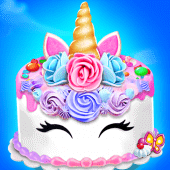 Unicorn Cake Maker-Bakery Game Apk