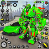 Incredible Robot Game Car Game Apk