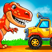 Truck, Dinosaur Games for Kids Apk