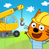 Kid-E-Cats Cars, Build a house Apk