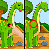 Find difference dinosaur game Apk