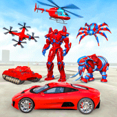 Spider Robot Games: Robot Car Apk