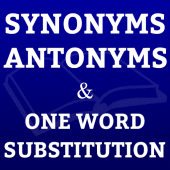 Synonyms, Antonyms & One Word Apk