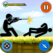 Stick Man: Shooting Game Apk