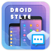 Droid style for Handcent Next SMS Apk