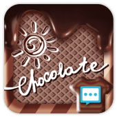 Chocolate skin for Next SMS Apk