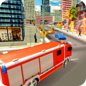 Firetruck Rescue American Airplane Apk