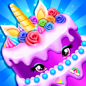 Unicorn Sweet Cake Bakery Apk